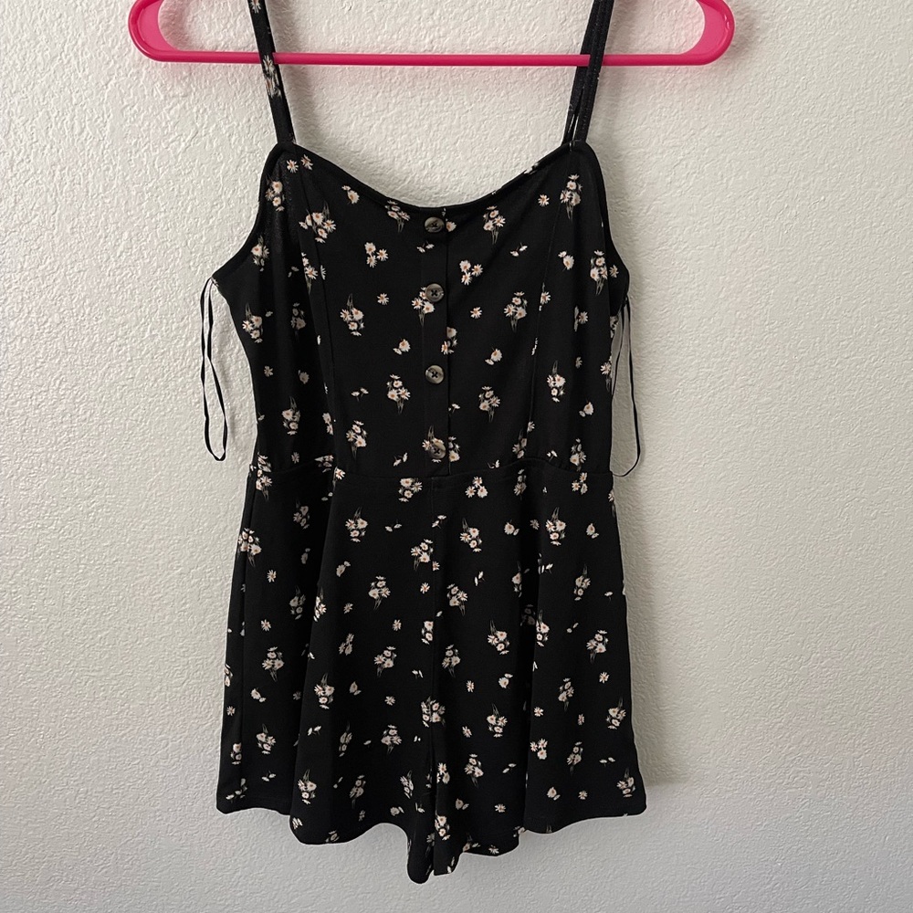 Aeropostale Floral Romper Dress